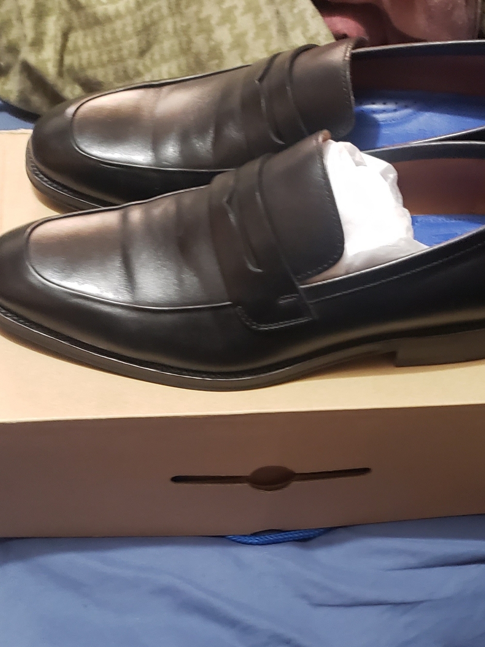 Classic Men's Penny Loafers in Dark - Picture 3 of 3